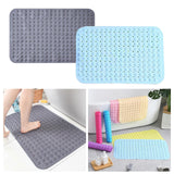 Maxbell Extra Large Non Slip Bath Mat Bathroom Shower Mat Machine Washable for Hotel Dark Grey