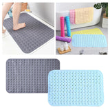 Maxbell Extra Large Non Slip Bath Mat Bathroom Shower Mat Machine Washable for Hotel Dark Grey