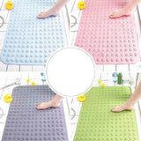 Maxbell Extra Large Non Slip Bath Mat Bathroom Shower Mat Machine Washable for Hotel Dark Grey