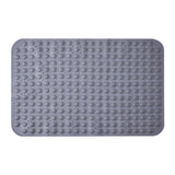 Maxbell Extra Large Non Slip Bath Mat Bathroom Shower Mat Machine Washable for Hotel Dark Grey