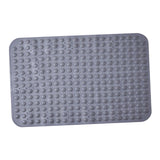 Maxbell Extra Large Non Slip Bath Mat Bathroom Shower Mat Machine Washable for Hotel Dark Grey