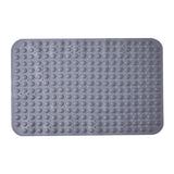 Maxbell Extra Large Non Slip Bath Mat Bathroom Shower Mat Machine Washable for Hotel Dark Grey