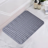 Maxbell Extra Large Non Slip Bath Mat Bathroom Shower Mat Machine Washable for Hotel Dark Grey