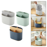 Maxbell Chopstick Storage Holder Cutlery Drain Rack for Kitchen Countertop Cutlery Gray