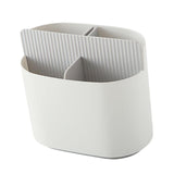 Maxbell Chopstick Storage Holder Cutlery Drain Rack for Kitchen Countertop Cutlery Gray