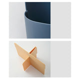 Maxbell Chopstick Storage Holder Cutlery Drain Rack for Kitchen Countertop Cutlery Dark Blue