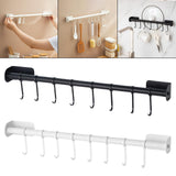 Maxbell Multipurpose Clothes Hangers Hat Towel Hanger Sturdy coat Clothes Belt White