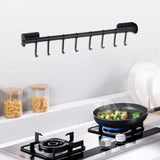 Maxbell Multipurpose Clothes Hangers Hat Towel Hanger Sturdy coat Clothes Belt Black