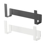 Maxbell Multipurpose Pot Lid Holder Kitchen Storage Holder Pot Hanger for Bakeware Black