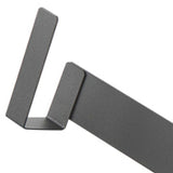 Maxbell Multipurpose Pot Lid Holder Kitchen Storage Holder Pot Hanger for Bakeware Black