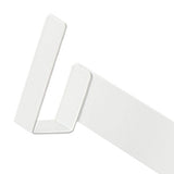 Maxbell Multipurpose Pot Lid Holder Kitchen Storage Holder Pot Hanger for Bakeware White