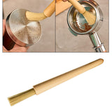 Maxbell 12.5cm Coffee Brush Espresso Machine Cleaning Brush Wooden Brush for Kitchen