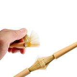 Maxbell 12.5cm Coffee Brush Espresso Machine Cleaning Brush Wooden Brush for Kitchen