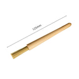 Maxbell 12.5cm Coffee Brush Espresso Machine Cleaning Brush Wooden Brush for Kitchen