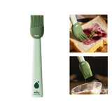 Maxbell Multipurpose Silicone Oil Brush Baking Brush for Grilling Cooking Green