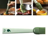 Maxbell Multipurpose Silicone Oil Brush Baking Brush for Grilling Cooking Green