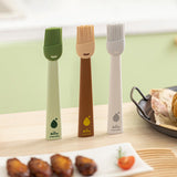 Maxbell Multipurpose Silicone Oil Brush Baking Brush for Grilling Cooking Green