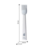 Maxbell Multipurpose Silicone Oil Brush Baking Brush for Grilling Cooking White