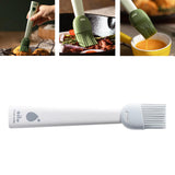 Maxbell Multipurpose Silicone Oil Brush Baking Brush for Grilling Cooking White
