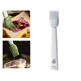 Maxbell Multipurpose Silicone Oil Brush Baking Brush for Grilling Cooking White