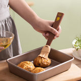 Maxbell Multipurpose Silicone Oil Brush Baking Brush for Grilling Cooking Brown