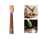 Maxbell Multipurpose Silicone Oil Brush Baking Brush for Grilling Cooking Brown