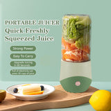 Maxbell Multifunctional Electric Juicer Cup USB Rechargeable for Office Making Juice Green