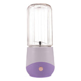 Maxbell Multifunctional Electric Juicer Cup USB Rechargeable for Office Making Juice Purple