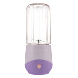 Maxbell Multifunctional Electric Juicer Cup USB Rechargeable for Office Making Juice Purple