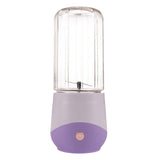 Maxbell Multifunctional Electric Juicer Cup USB Rechargeable for Office Making Juice Purple