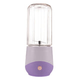 Maxbell Multifunctional Electric Juicer Cup USB Rechargeable for Office Making Juice Purple