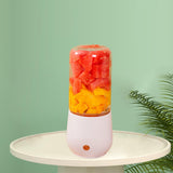 Maxbell Multifunctional Electric Juicer Cup USB Rechargeable for Office Making Juice White