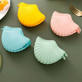 Maxbell 2x Silicone Oven Mitts Hanging Hole Design for Grilling Baking Barbecue Green