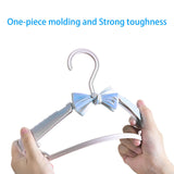 Maxbell Adjustable Kid Hanger Retractable Hanger Clothes Drying Rack for Dress Blue