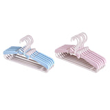 Maxbell Adjustable Kid Hanger Retractable Hanger Clothes Drying Rack for Dress Blue