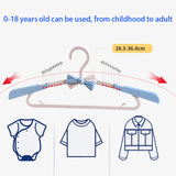 Maxbell Adjustable Kid Hanger Retractable Hanger Clothes Drying Rack for Dress Blue
