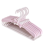 Maxbell Adjustable Kid Hanger Retractable Hanger Clothes Drying Rack for Dress Pink