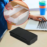 Maxbell Multifunctional Desk Storage Drawer Storage Portable for School black