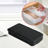 Maxbell Multifunctional Desk Storage Drawer Storage Portable for School black