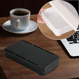 Maxbell Multifunctional Desk Storage Drawer Storage Portable for School black