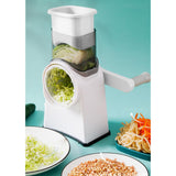 Maxbell Manual Vegetable Slicer Kitchen Tool Food Chopper for Fruits Potato Lemon White