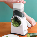 Maxbell Manual Vegetable Slicer Kitchen Tool Food Chopper for Fruits Potato Lemon White