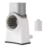 Maxbell Manual Vegetable Slicer Kitchen Tool Food Chopper for Fruits Potato Lemon White