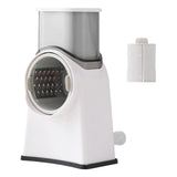 Maxbell Manual Vegetable Slicer Kitchen Tool Food Chopper for Fruits Potato Lemon White