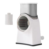 Maxbell Manual Vegetable Slicer Kitchen Tool Food Chopper for Fruits Potato Lemon White