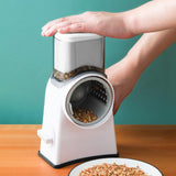 Maxbell Manual Vegetable Slicer Kitchen Tool Food Chopper for Fruits Potato Lemon White