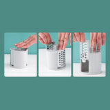 Maxbell Manual Vegetable Slicer Kitchen Tool Food Chopper for Fruits Potato Lemon White