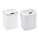 Maxbell 16L Smart Trash Can Dustbin Rubbish Bin for Office Living Room Bedroom White