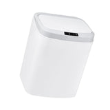 Maxbell 16L Smart Trash Can Dustbin Rubbish Bin for Office Living Room Bedroom White
