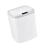 Maxbell 16L Smart Trash Can Dustbin Rubbish Bin for Office Living Room Bedroom White